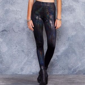 BlackMilk | HW Velvet Disco Leggings